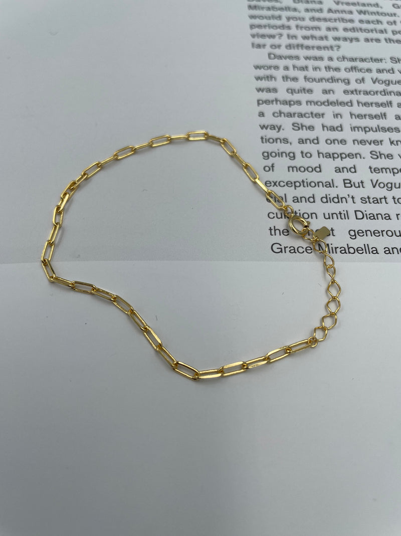 Slim Link Chain Bracelet image 2