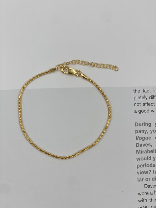 Twist Chain Bracelet